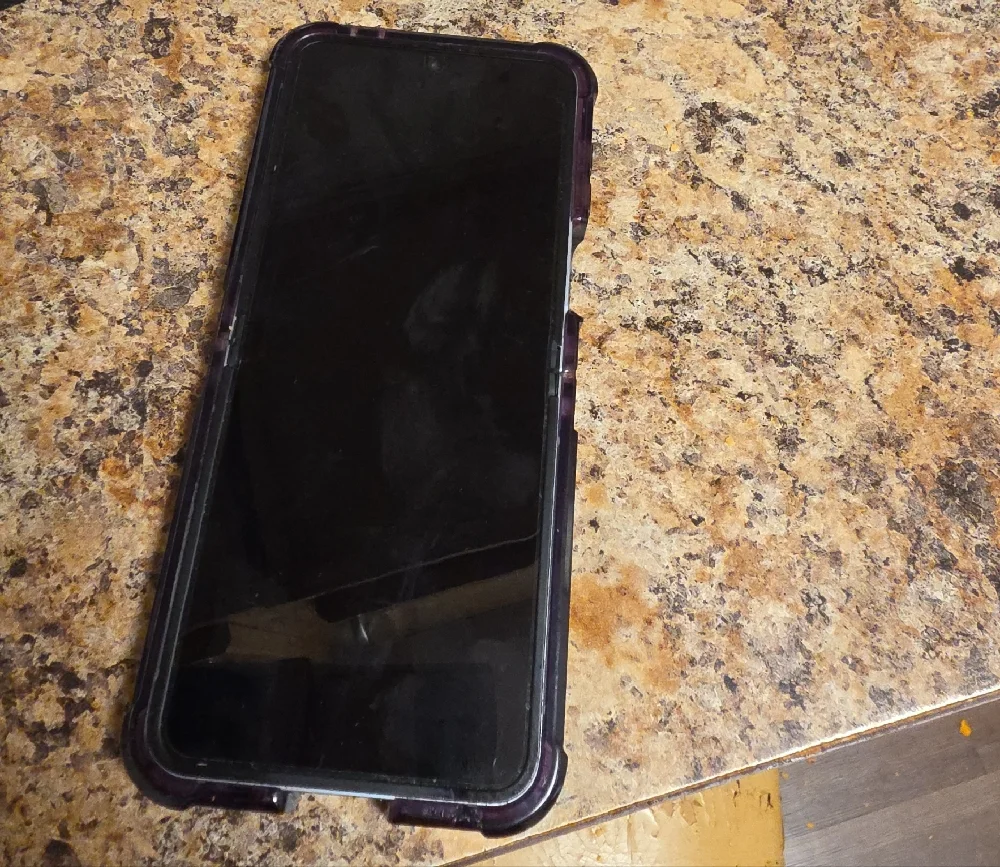 Black Smartphone with Dual Cameras